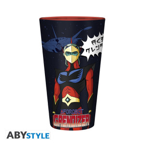 GRENDIZER - Large Glass - 400ml - Grendizer & Duke Fleed - box x2