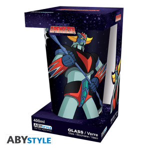 GRENDIZER - Large Glass - 400ml - Grendizer & Duke Fleed - box x2