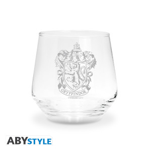 HARRY POTTER - 2 Glass Set Gryffindor & Slytherin*