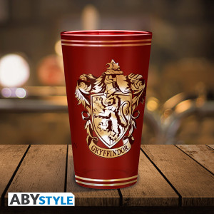 HARRY POTTER - Verre XXL Premium - 400 ml - Gryffondor - x2