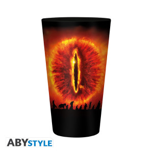 LORD OF THE RINGS - Large Glass - 400ml - Sauron - x2
