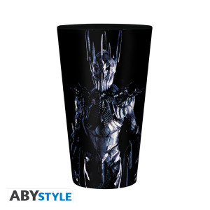 LORD OF THE RINGS - Large Glass - 400ml - Sauron - x2