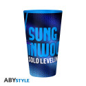 SOLO LEVELING - Premium Large Glass - 400ml - Sung Jinwoo x2