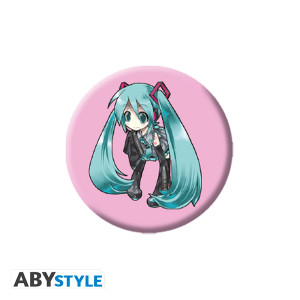 HATSUNE MIKU - Pack de Badges - Mix X4