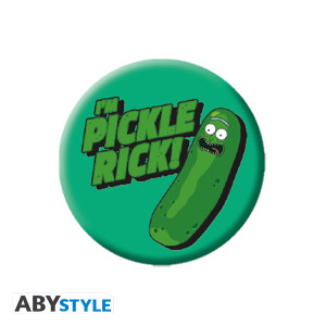 RICK AND MORTY - Badge Pack - Pickle Rick X4*