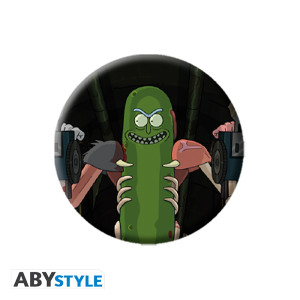 RICK AND MORTY - Pack de Badges - Pickle Rick X4*