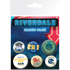 RIVERDALE – Pack de Badges – Mix X4 *