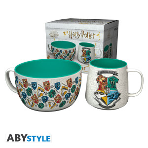HARRY POTTER - Breakfast Set Mug + Bowl -Stand Together *