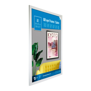 GBEYE - MDF White Frame - A1 - 59.4 x 84.1cm - X2*
