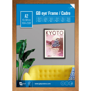 GBEYE - MDF Oak Frame - A2 - 42 x 59,4cm - X2*