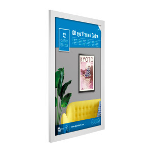 GBEYE - MDF White Frame - A2 - 42 x 59,4cm - X2*