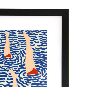 GBEYE - Tirage encadré "Bañistas par Jota de Jai" (40x50cm) x2