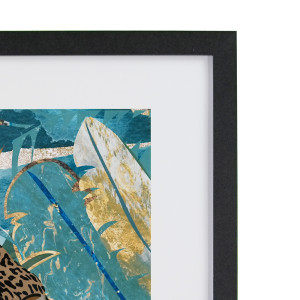 GBEYE - Framed print "Curious Jaguar in the rainforest" (40x50cm) x2