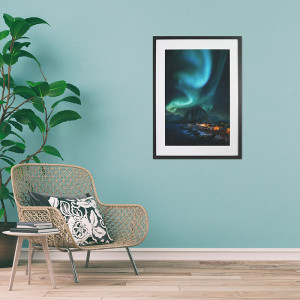 GBEYE - Tirage encadré "Rise up par Carlos F. Turienzo" (50x70cm) x2