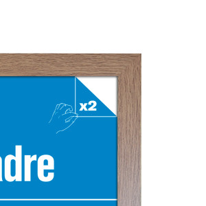 GBEYE - Cadre MDF Chêne - Chibi 52 x 38 cm - X2*