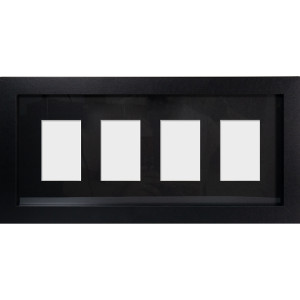 GBEYE - Trading Card Collector Frame 4 position Black (40x17cm)x2*