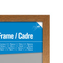 GBEYE - MDF Oak Frame - Mini - 40 x 50cm - X2*