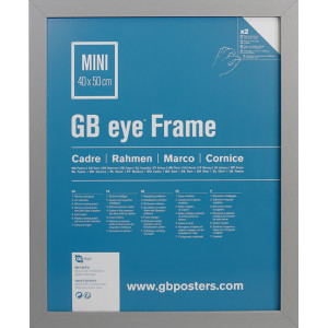 GBEYE - MDF Silver Frame - Mini - 40 x 50cm - X2*
