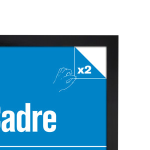 GBEYE - MDF Black Frame FSC ® - Maxi - 61 x 91.5cm - X2