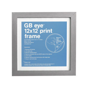 GBEYE - MDF Silver Frame - 30,5 x 30,5cm - X2*
