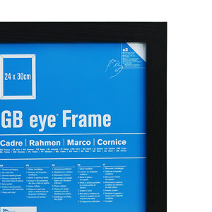 GBEYE - Cadre MDF Noir - 24 x 30 cm - X2*