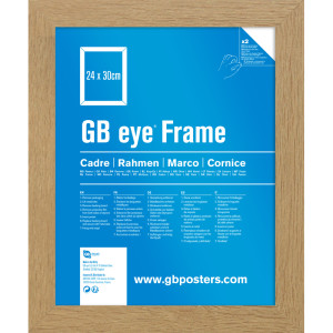 GBEYE - MDF Oak Frame - 24 x 30cm - X2