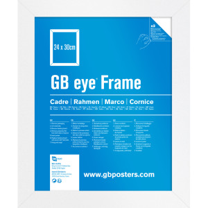 GBEYE - Cadre MDF Blanc - 24 x 30 cm - X2