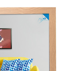 GBEYE - MDF Oak Frame - 33 x 95cm - X2*