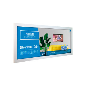 GBEYE - Cadre MDF Blanc - 33 x 95 cm - X2*