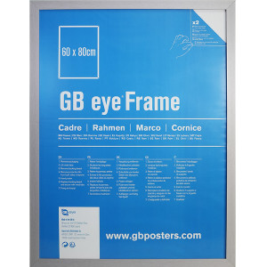 GBEYE - MDF Silver Frame - 60 x 80cm - X2*