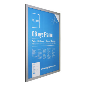 GBEYE - MDF Silver Frame - 60 x 80cm - X2*