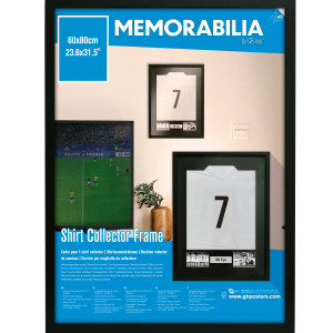 GBEYE - Cadre Collector Maillot avec Emplacement- Noir 60 x 80cm X2*