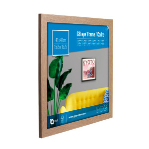 GBEYE - MDF Oak Frame - 40 x 40cm - X2*