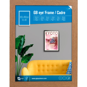 GBEYE - Cadre MDF Chêne - 30 x 40  cm - PDC - X2*