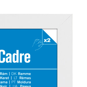 GBEYE - MDF White Frame - 30 x 40 cm - PDC - X2*