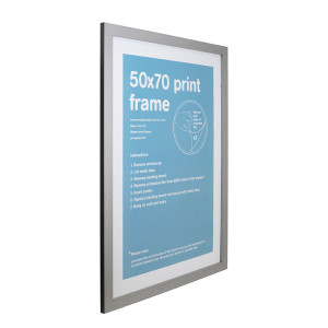 GBEYE - MDF Silver Frame - 50 x 70cm - X2*