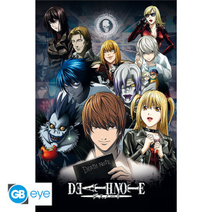 DEATH NOTE - Poster Maxi 91,5x61 FSC Mix - Protagonistes