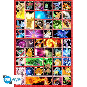 POKEMON - Poster Maxi 91,5x61 FSC MIX - Vignettes