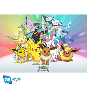 POKEMON - Poster Maxi 91.5x61 FSC Mix - Eevee
