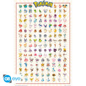 POKEMON - Poster Maxi 91.5x61 FSC MIX - Kanto 151 French
