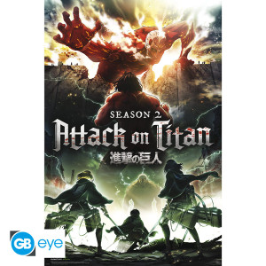 ATTACK ON TITAN - Poster Maxi 91.5x61 - Key Art S2*