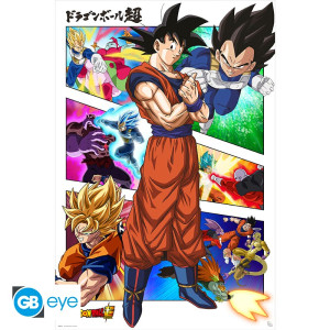 DRAGON BALL SUPER - Poster Maxi 91,5x61 FSC MIX - Cases animés
