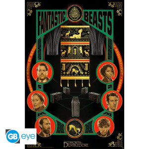 FANTASTIC BEASTS - Poster Maxi 91.5x61 - Casting *