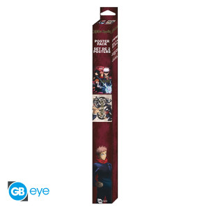 JUJUTSU KAISEN - Set 2 Posters Chibi 52x38 - Groupe et écoles x4*