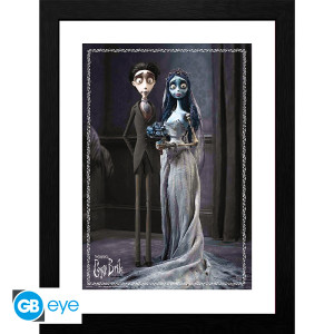 CORPSE BRIDE - Tirage encadré "Emily & Victor" (30x40) x2