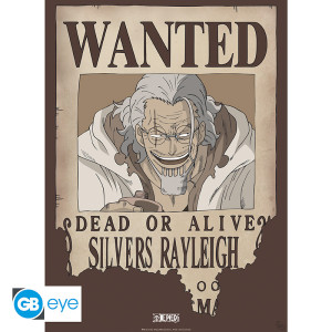ONE PIECE - Poster Chibi 52x38 - Wanted Rayleigh *