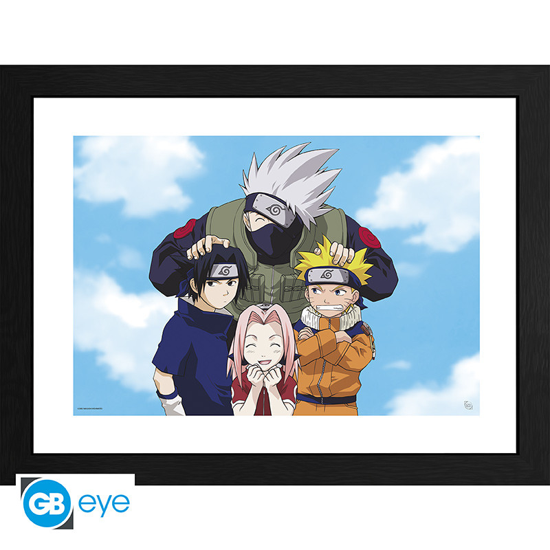 NARUTO - Framed print "Photo Team 7" (30x40) x2