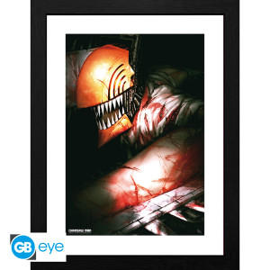 CHAINSAW MAN - Tirage encadré "Chainsaw Man" (30x40) x2