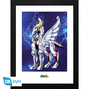 SAINT SEIYA - Tirage encadré "Armure Pégase" (30x40) x2