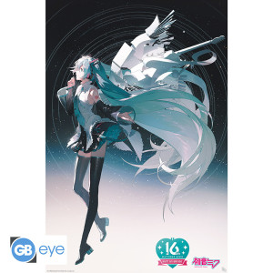 HATSUNE MIKU - Poster Maxi 91.5x61 FSC MIX - Happy 16th Birthday Miku